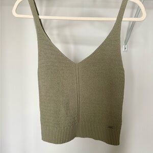 Abercrombie & Fitch Sage Green Knit Camisole
